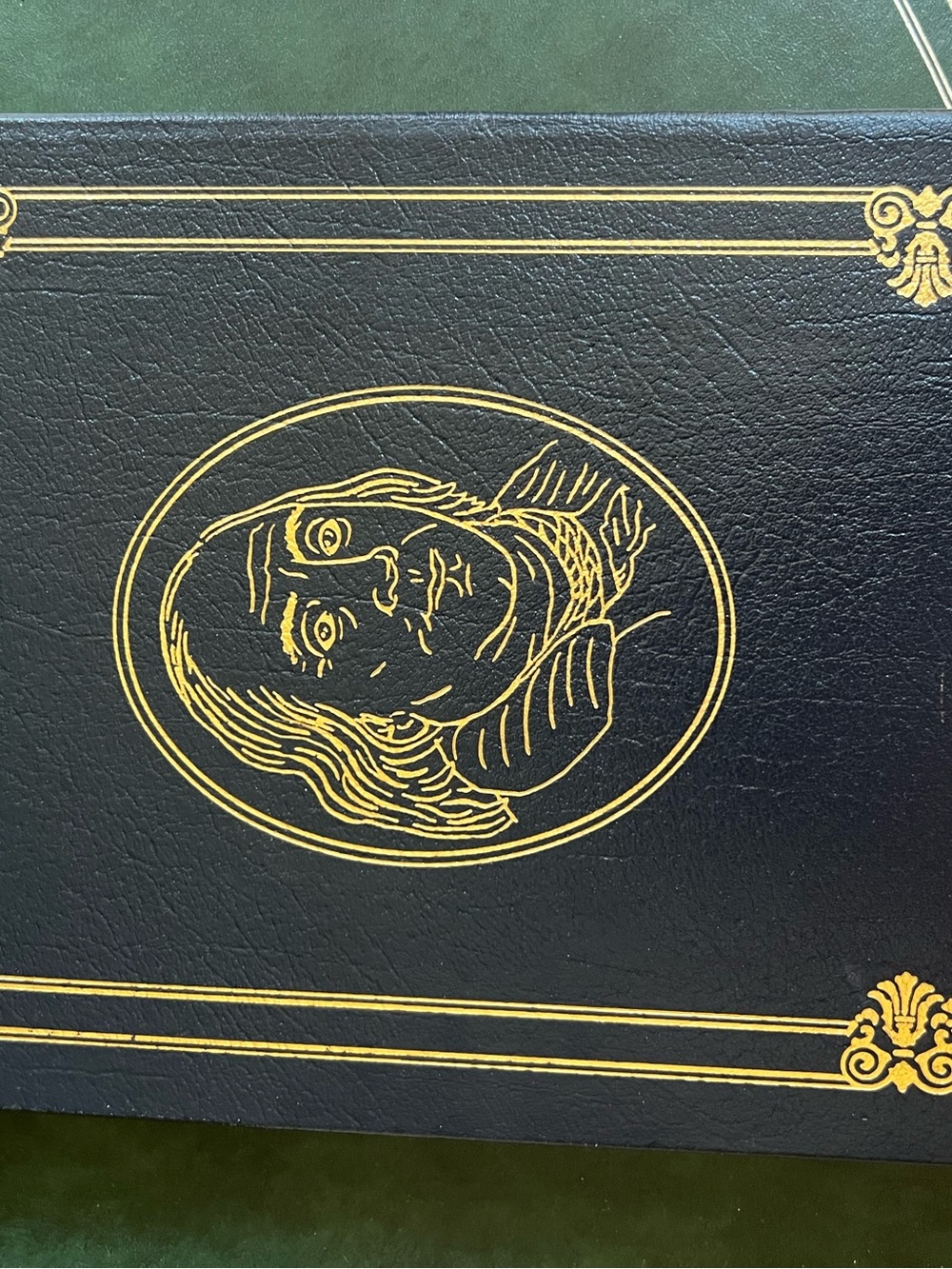 NWOT Collectible Leather Book Poor Richard's Almanack by Benjamin Franklin - Picture 4 of 7